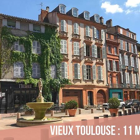 Chartreuse, Clim, Parking, Terrasse Au Calme Toulouse Exterior foto