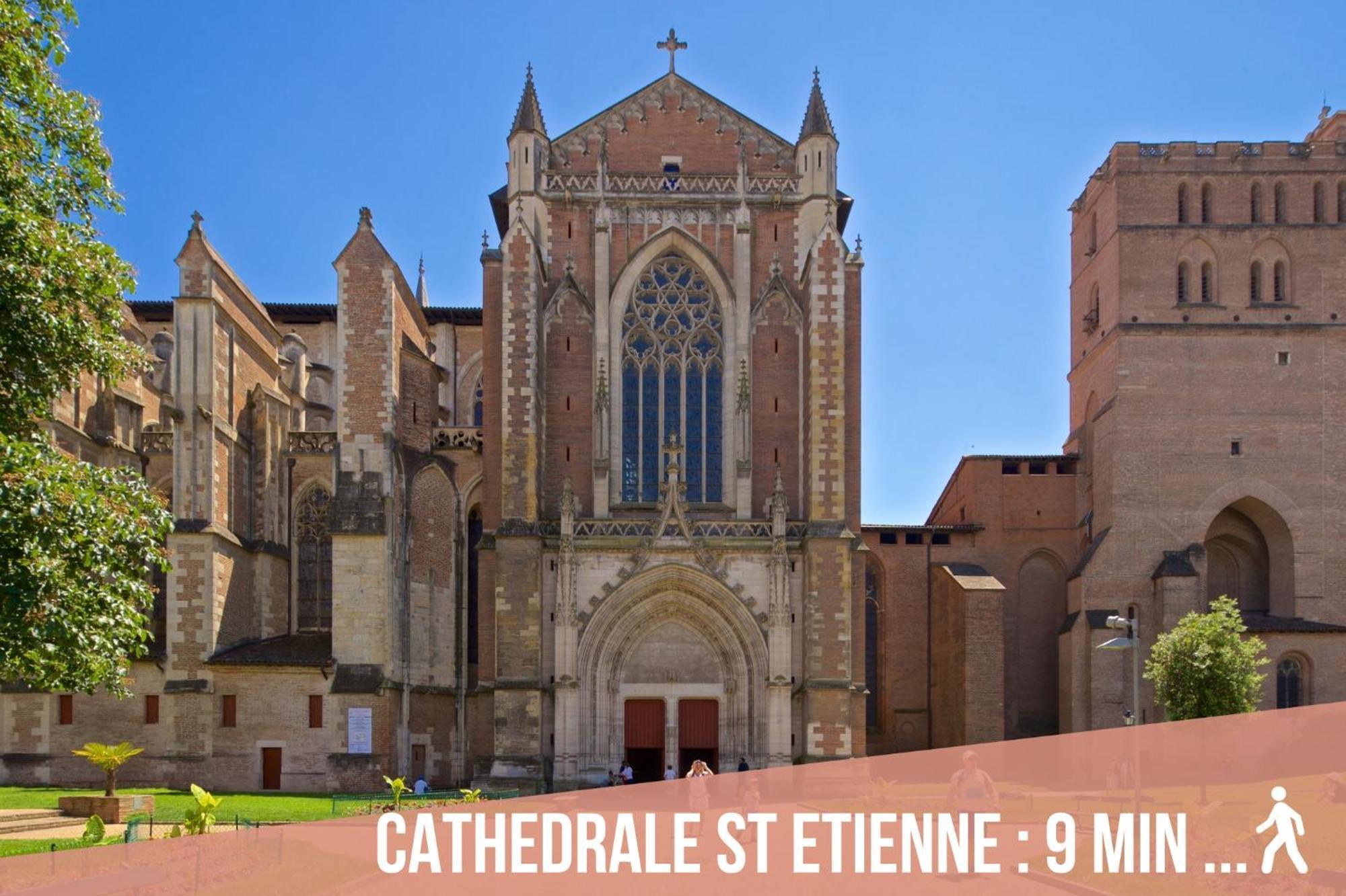 Chartreuse, Clim, Parking, Terrasse Au Calme Toulouse Exterior foto